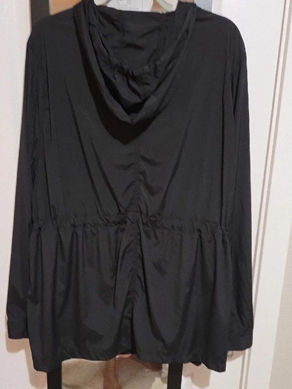 Torrid  Black Hooded Drawstring Jacket